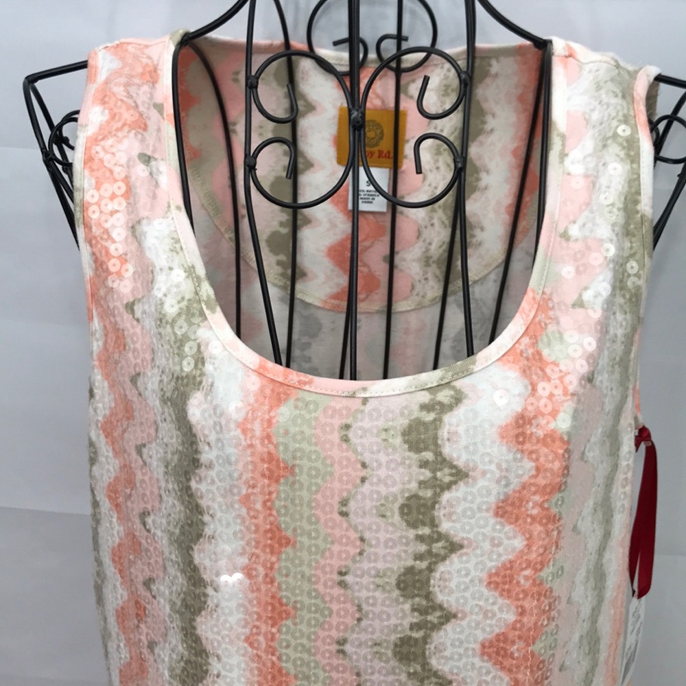 Ruby Rd Sequence Tank 🆕 Size Small - Picture 2 of 7